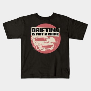 Drifting Is Not A Crime Kids T-Shirt